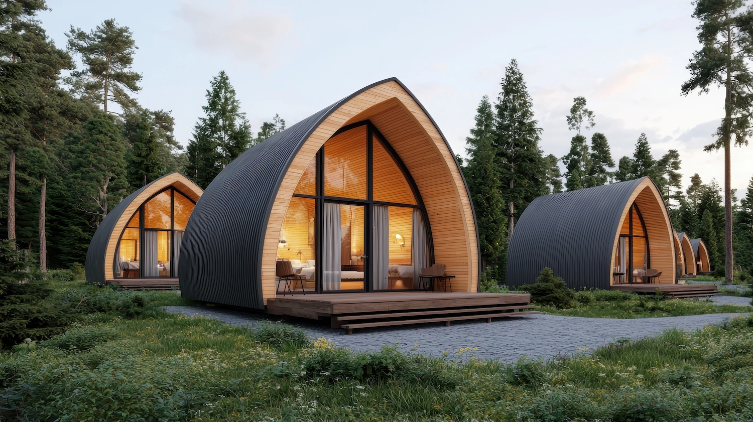 The Archie Glamping Pod Herityage Lodges