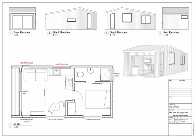 heritage classic lodge Edmund 4 person glamping lodge 4