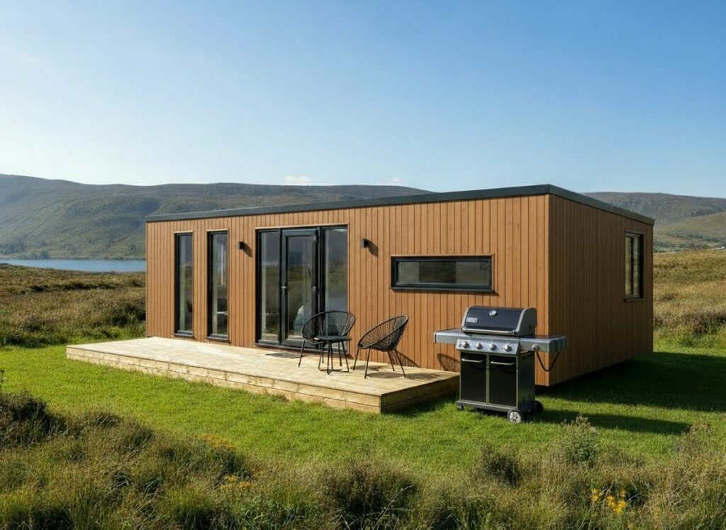 heritage family lodge Matilda 6 person glamping lodge 3