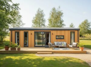 heritage family lodge Matilda 6 person glamping lodge