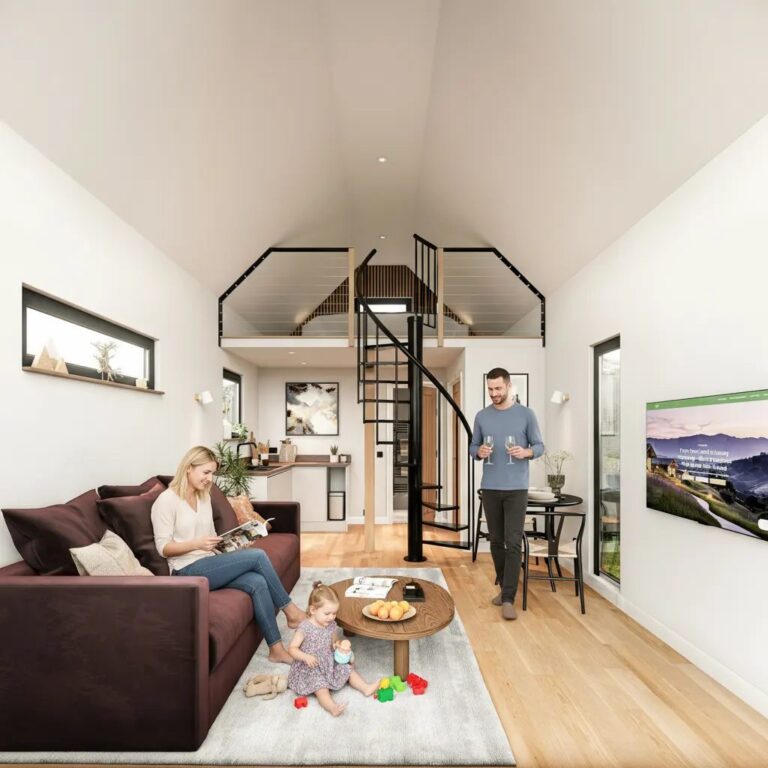 heritage gable a frame lodge s2 4 Arthur glamping lodge 8