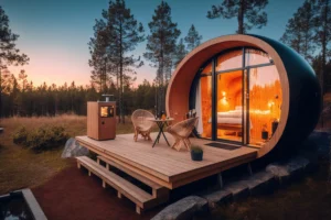 the Betty Glamping Pod Heritage Lodges