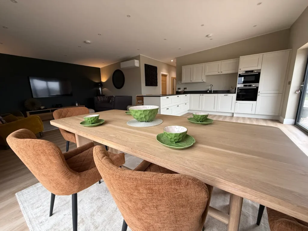 luxury sips annexe open plan living kitchen interior 1