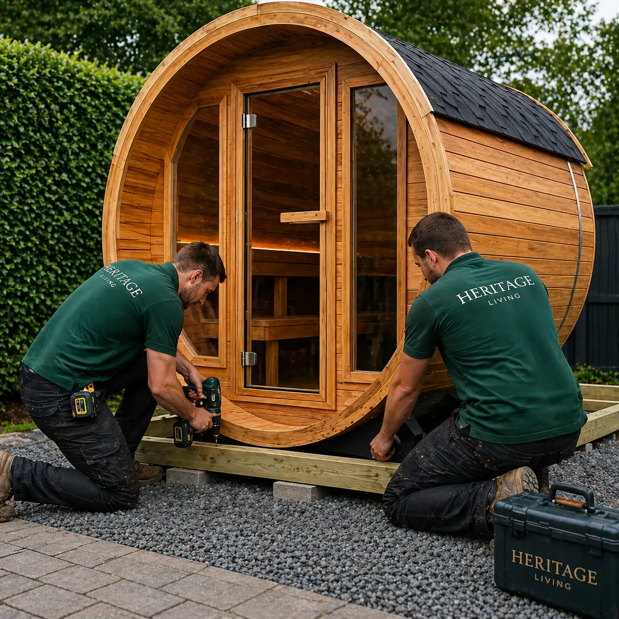 Professional Sauna Installation 2